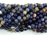 Orange Sodalite Beads, 6mm Round Beads-Gems: Round & Faceted-BeadXpert