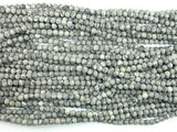Matte Gray Picture Jasper Beads, 4mm Round Beads-Gems: Round & Faceted-BeadXpert