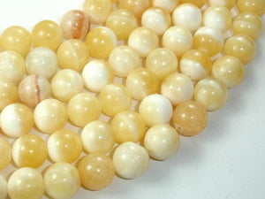 Honey Jade Beads, 12mm Round Beads-Gems: Round & Faceted-BeadXpert