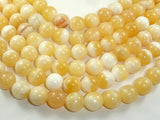 Honey Jade Beads, 12mm Round Beads-Gems: Round & Faceted-BeadXpert