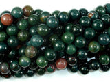 Indian Bloodstone, 10mm Round Beads-Gems: Round & Faceted-BeadXpert