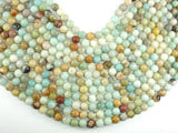 Amazonite Beads, 8mm Faceted Round-Gems: Round & Faceted-BeadXpert