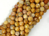 Crazy Lace Agate Beads, 6mm Faceted Round-Gems: Round & Faceted-BeadXpert