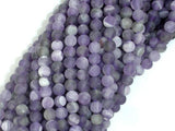 Matte Amethyst Beads, 4mm Round Beads-Gems: Round & Faceted-BeadXpert