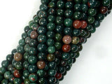 Indian Bloodstone Beads, 4mm Round Beads-Gems: Round & Faceted-BeadXpert
