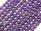 Amethyst, 6mm Faceted Round-Gems: Round & Faceted-BeadXpert