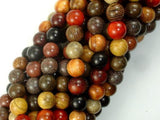 Mixed Wood Beads, 8mm Round Beads-Gems: Round & Faceted-BeadXpert