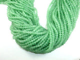 Matte Green Aventurine Beads, 4mm, Round Beads-Gems: Round & Faceted-BeadXpert