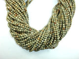 Silver Leaf Jasper Beads, 4mm Round Beads-Gems: Round & Faceted-BeadXpert