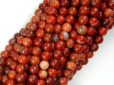 Red Jasper Beads, Round beads, 4mm-Gems: Round & Faceted-BeadXpert