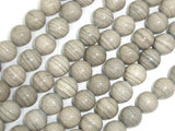 Gray Banded Jasper, 10mm, Round Beads-Gems: Round & Faceted-BeadXpert