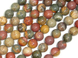Picasso Jasper Beads, 10mm Round Beads-Gems: Round & Faceted-BeadXpert