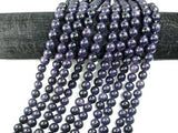 Blue Goldstone Round Beads, 10mm-Gems: Round & Faceted-BeadXpert