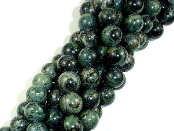 Kambaba Jasper Beads, Round, 10mm-Gems: Round & Faceted-BeadXpert