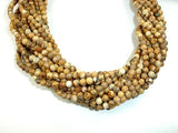 Picture Jasper Beads, 4mm Round Beads-Gems: Round & Faceted-BeadXpert