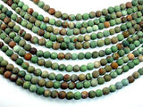 Matte Green Opal Beads, Round-Gems: Round & Faceted-BeadXpert