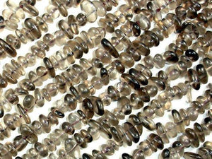 Smoky Quartz Beads, Pebble Chips, 6mm-9mm-Gems: Nugget,Chips,Drop-BeadXpert