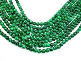 Malachite Beads - Synthetic, Round, 8mm-Gems: Round & Faceted-BeadXpert