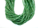 Green Aventurine Beads, Round, 6mm-Gems: Round & Faceted-BeadXpert