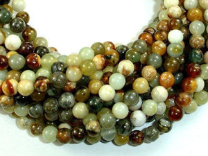 Jade Beads, Round, 6mm-Gems: Round & Faceted-BeadXpert