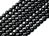 Black Onyx Beads, Faceted Round, 10mm-Gems: Round & Faceted-BeadXpert