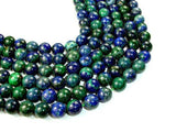 Azurite Malachite Beads, Round, 12mm-Gems: Round & Faceted-BeadXpert
