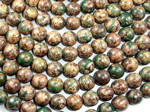 Ocean Jasper Beads, Round-Gems: Round & Faceted-BeadXpert
