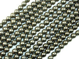 Pyrite Beads, 6mm Round Beads-Gems: Round & Faceted-BeadXpert