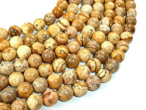 Picture Jasper Beads, 10mm Round Beads-Gems: Round & Faceted-BeadXpert