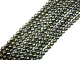 Pyrite Beads, Faceted Round, 8mm-Gems: Round & Faceted-BeadXpert