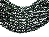 Green Goldstone Beads, Round, 10mm-Gems: Round & Faceted-BeadXpert