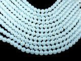 White Opalite Beads, Round, 10mm, 14.5 Inch-Gems: Round & Faceted-BeadXpert