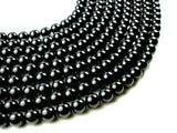 Black Onyx Beads, Round 10mm-Gems: Round & Faceted-BeadXpert