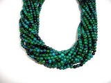 Chrysocolla , 4mm Round Beads-Gems: Round & Faceted-BeadXpert