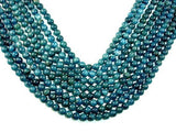 Apatite Beads, Round, 6mm (6.5mm)-Gems: Round & Faceted-BeadXpert