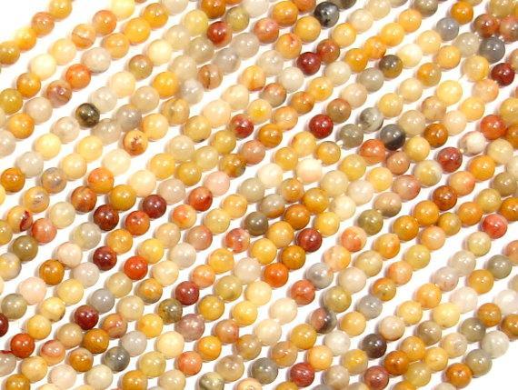 Crazy Lace Agate Beads, Round, 2mm-Gems: Round & Faceted-BeadXpert