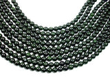 Green Goldstone Beads, 8mm Round Beads-Gems: Round & Faceted-BeadXpert