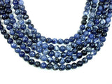 Sodalite Beads, Round, 8mm-Gems: Round & Faceted-BeadXpert