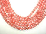 Cherry Quartz Beads, Round, 10mm-Gems: Round & Faceted-BeadXpert