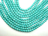 Howlite Turquoise Beads, Round, 8mm-Gems: Round & Faceted-BeadXpert