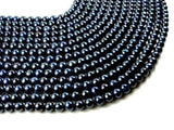 Fresh Water Pearl, Dark Peacock, Potato 9-10mm-Pearls & Glass-BeadXpert