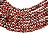 Red Tiger Eye Beads, Round, 10mm-Gems: Round & Faceted-BeadXpert