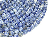 Blue Spot Jasper Beads, Round, 10mm-Gems: Round & Faceted-BeadXpert