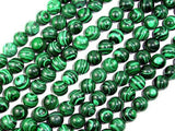 Malachite Beads - Synthetic, Round, 10mm-Gems: Round & Faceted-BeadXpert