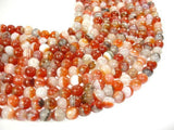 Agate Beads, Faceted Round, 10mm, 14.5 Inch-Agate: Round & Faceted-BeadXpert