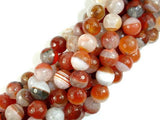 Agate Beads, Faceted Round, 10mm, 14.5 Inch-Agate: Round & Faceted-BeadXpert