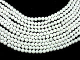 White Jade Beads, Round, 6mm (6.3mm), 15 Inch-Gems: Round & Faceted-BeadXpert