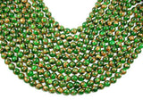 Mosaic Stone Beads, Round, 10mm-Gems: Round & Faceted-BeadXpert