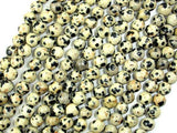 Dalmation Jasper Beads, Round, 6mm-Gems: Round & Faceted-BeadXpert