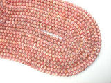 Rhodochrosite Beads, Round, 5mm-Gems: Round & Faceted-BeadXpert